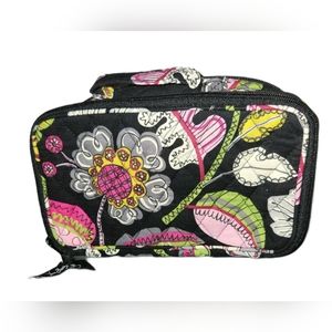 Vera Bradley Small Blush & Brush makeup/travel case in Moon Blooms